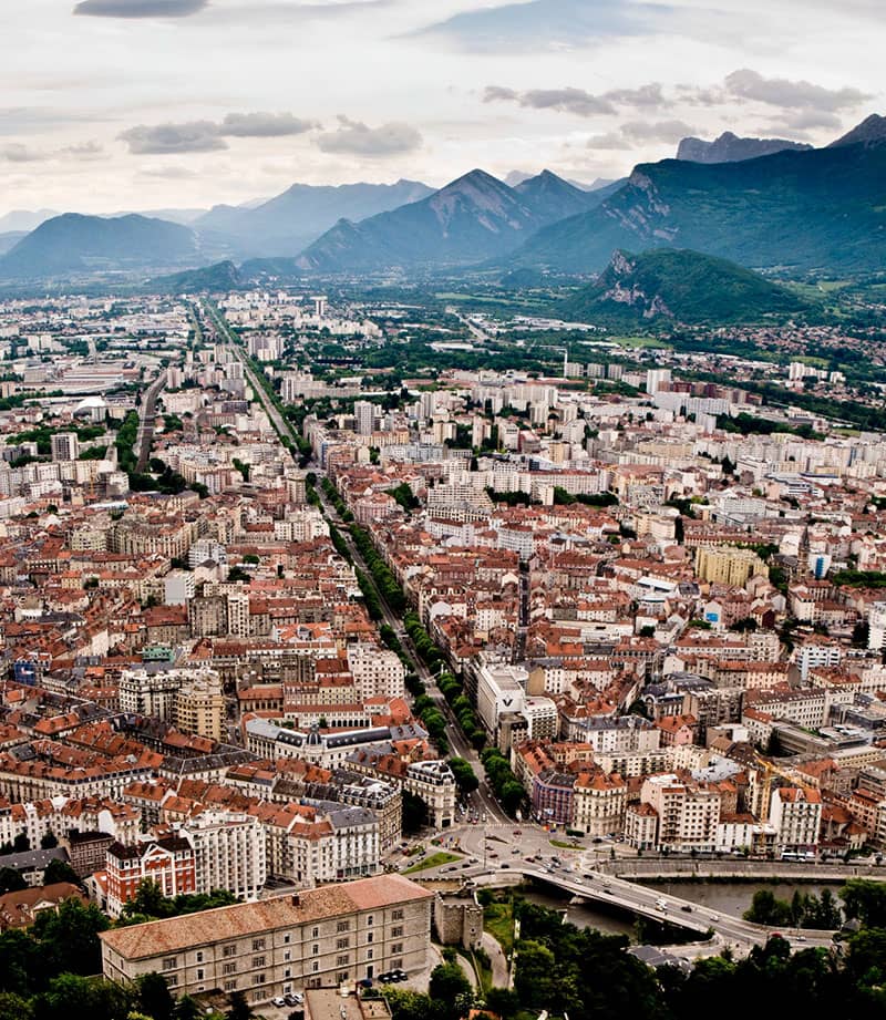 La ville de Grenoble