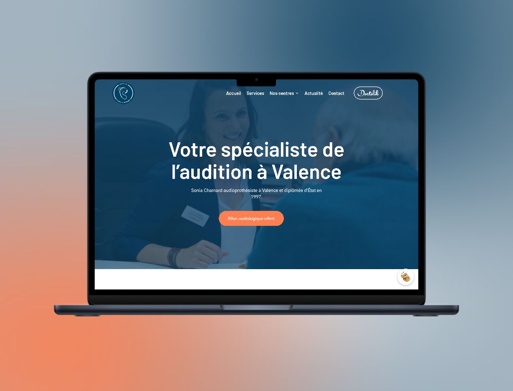 Création site internet Audition Valence